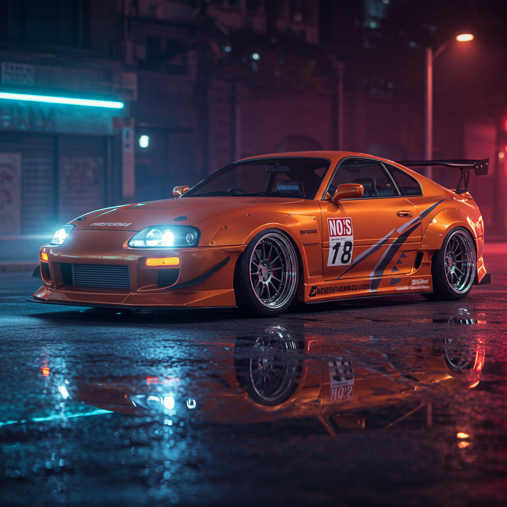 AI Generated Toyota Supra