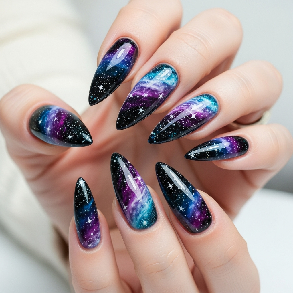 Generated Nail Art Image