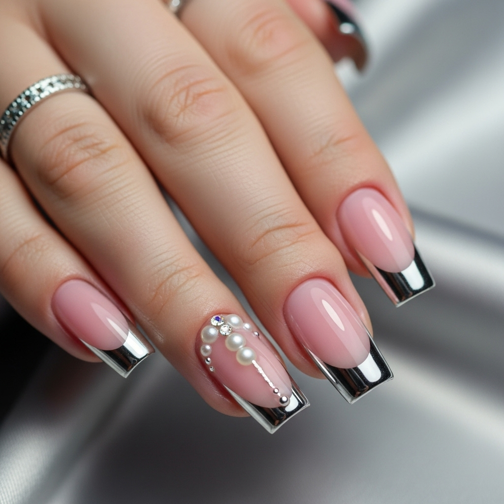 AI Generated Nail Art Design